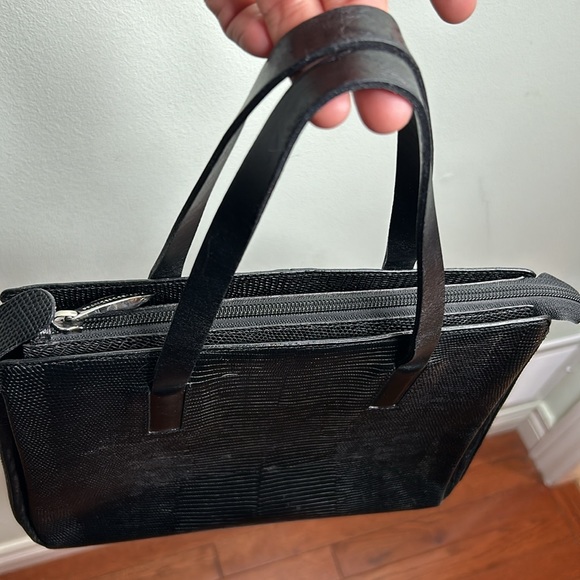 Francesco Biasia Black Leather Handbag - Picture 8 of 14